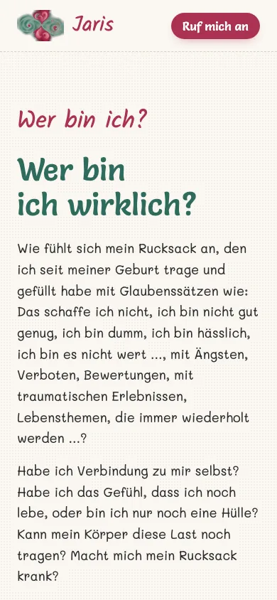 1 · Das Skizzenbuch, erste Ansicht auf dem Handy